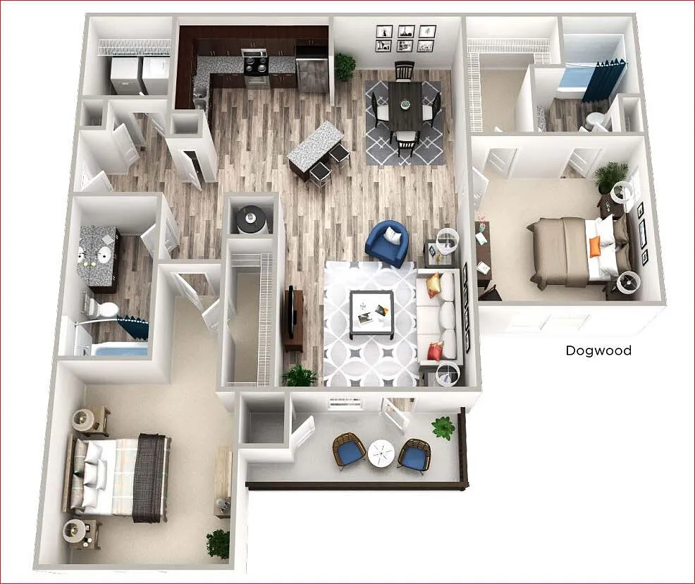 Floor plan B1