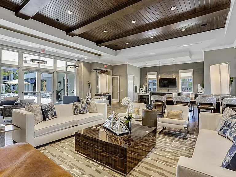 The resident lounge is also perfect for entertaining