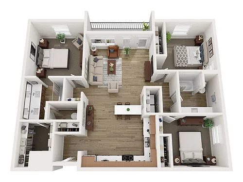 Floor plan 3A