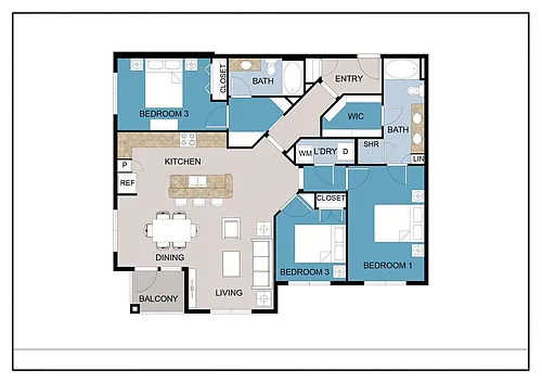 Floor plan C1