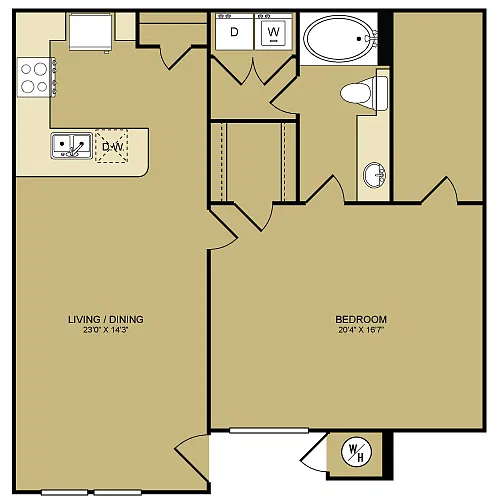Floor plan Soho Ext