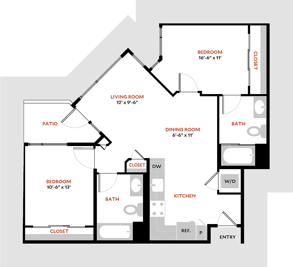 Floor plan Plan 2A