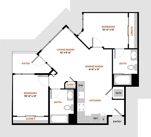 Floor plan Plan 2A