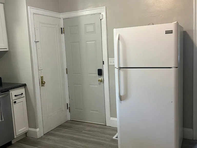 Easy access to the backyard and basement for laundry needs