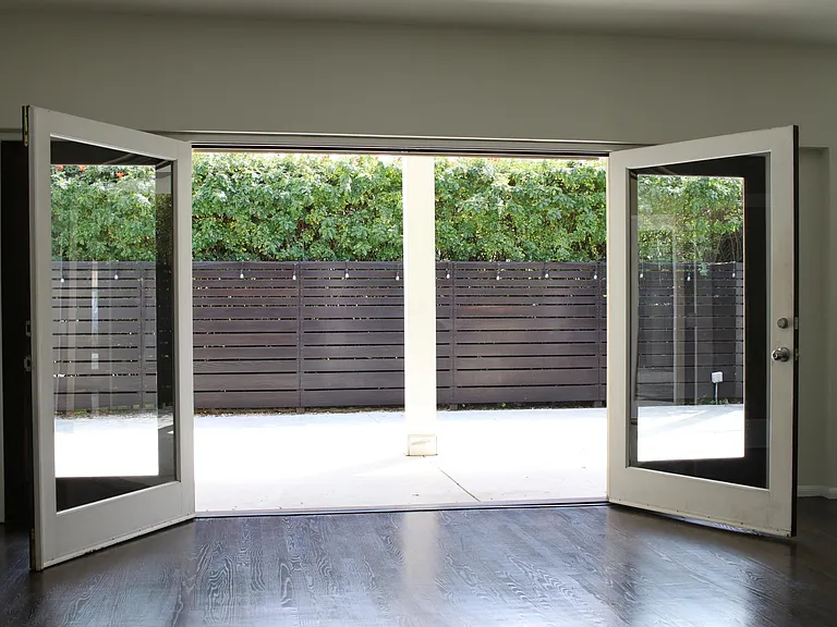 View to patio