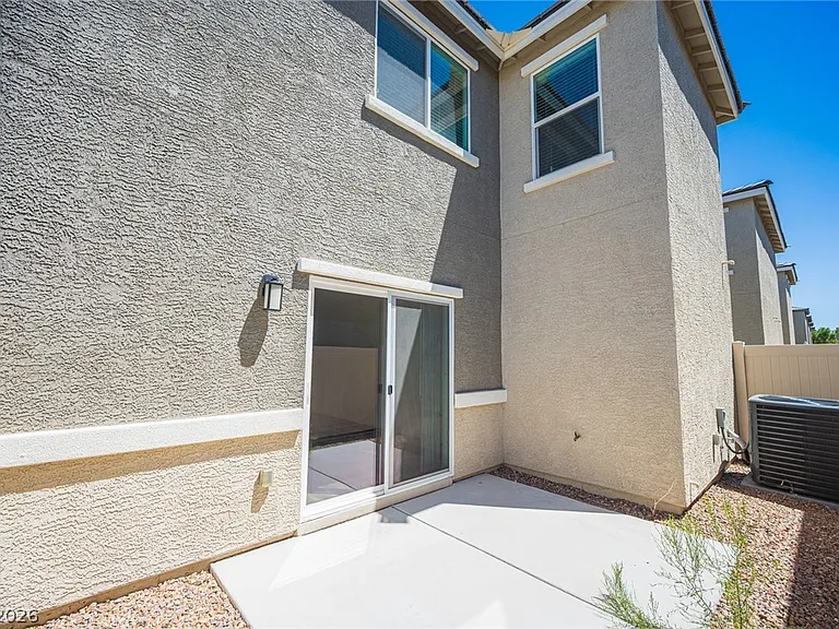 Private yard/patio: Private patio, fenced, low-maintenance outdoor space.