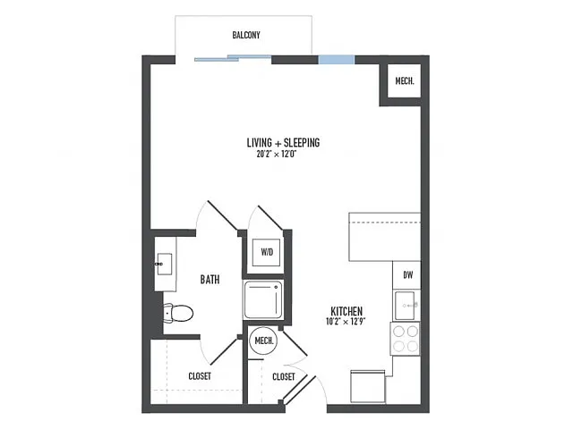 Floor plan Wells