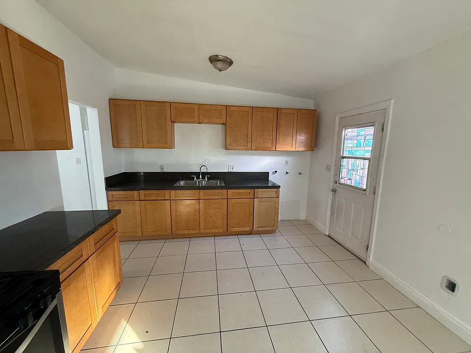 Kitchen and back door