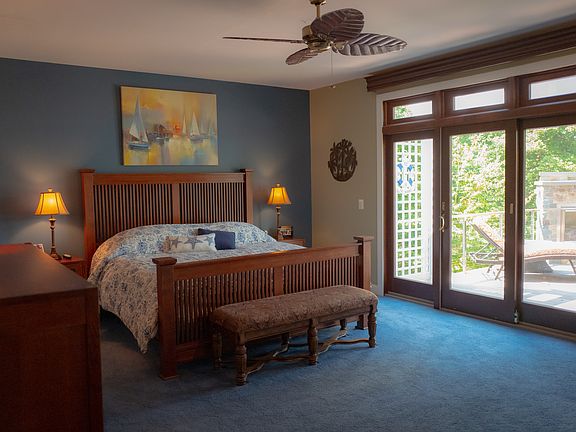 Master bedroom on main level