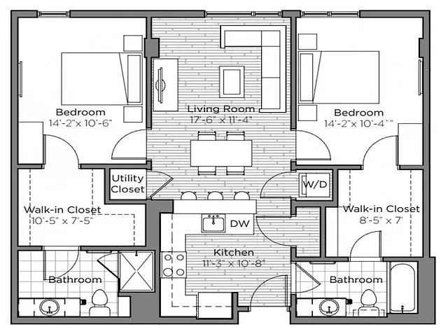 Floor plan The Cross