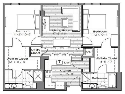 Floor plan The Cross
