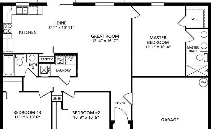 Elevation E - 1st Floor