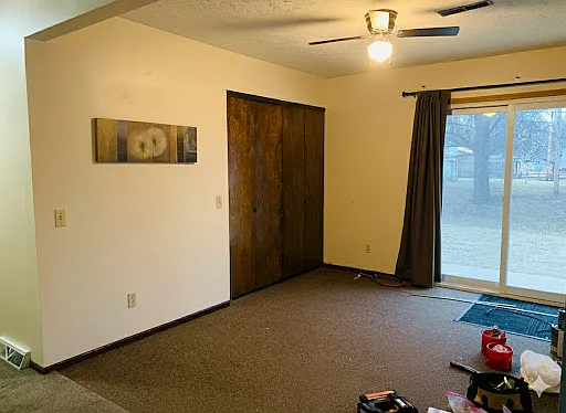 Dining Room - with sliding glass door exit to the patio