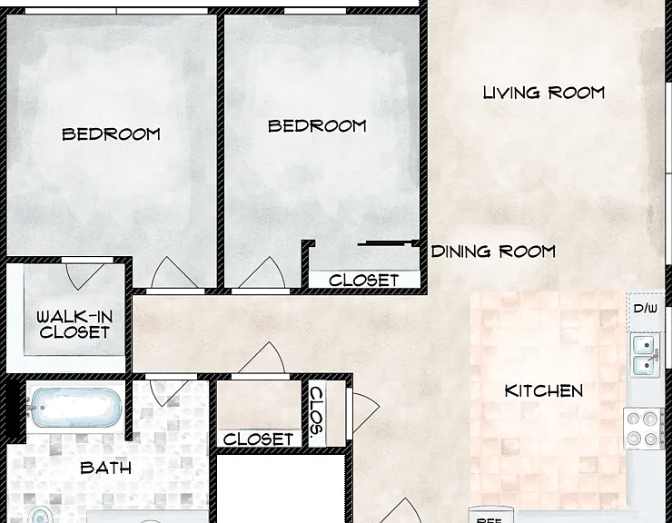 Rink Floorplan Diagram
