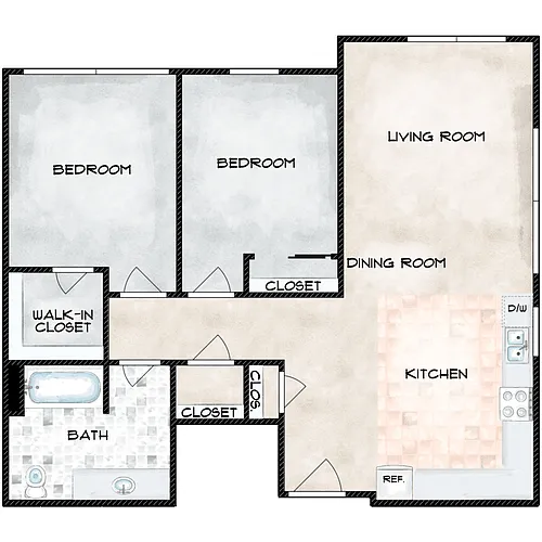 Floor plan Rink