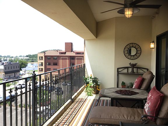 Large balcony