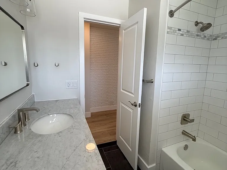 Hallway full bathroom