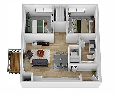 Floor plan The Moore
