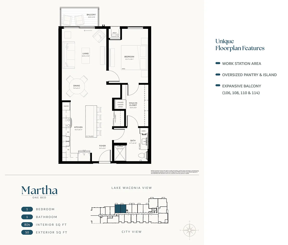 Floor plan Martha