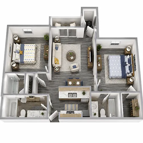 Floor plan B1