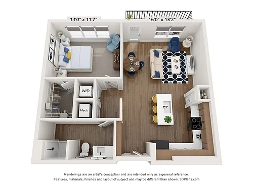Floor plan A4 Dogwood