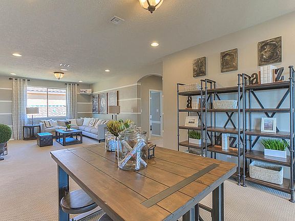 Lots of space in the upstairs loft, making it an ideal flex space for working, lounging or playing.