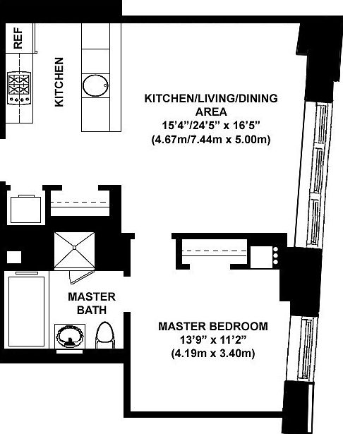 1st image of 110 Livingston St APT 14M