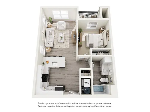 Floor plan A1 60