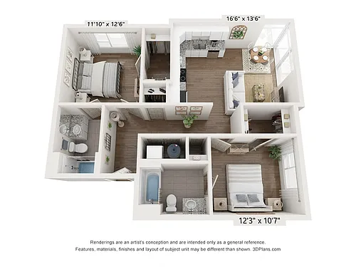 Floor plan The Bowline