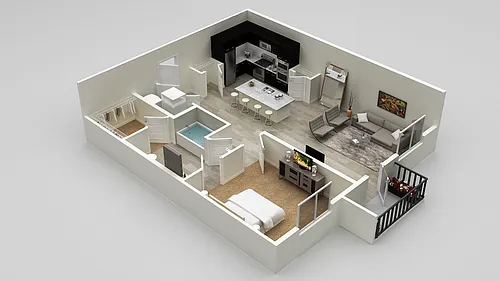 Floor plan A1C