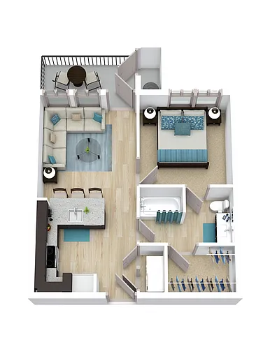 Floor plan A1