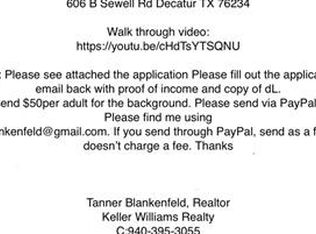 504 N Sewell Dr UNIT A, Decatur, TX 76234