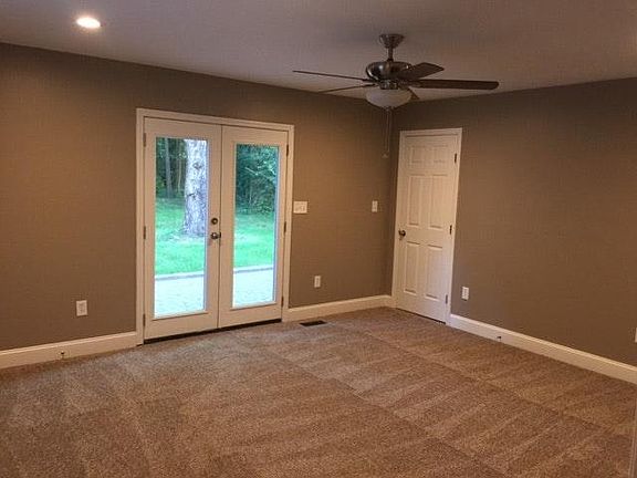 Master Bedroom with private bath and walk in closet