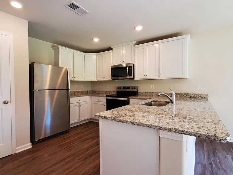 Beautiful Kitchen with Stainless Steel Appliances