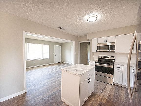 Kitchen Open to Living Room