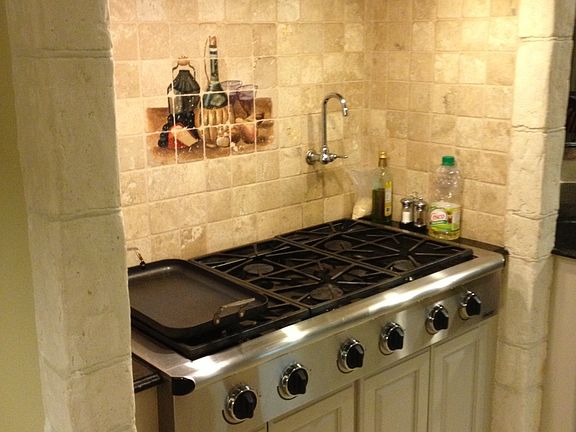 Six Burner Gas Stove