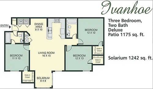 Floor plan Ivanhoe