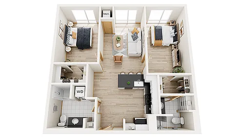 Floor plan Powderhorn