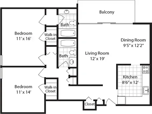 Floor plan THE ARMSTRONG