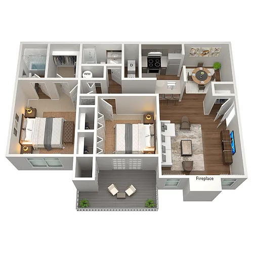 Floor plan B1 - Northside