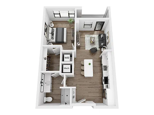 Floor plan Podium - A1