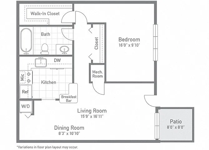 Floor plan The Arrowhead