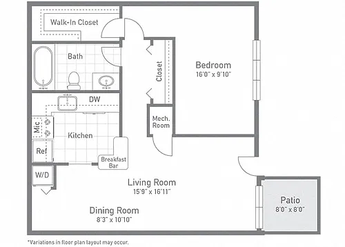 Floor plan The Arrowhead