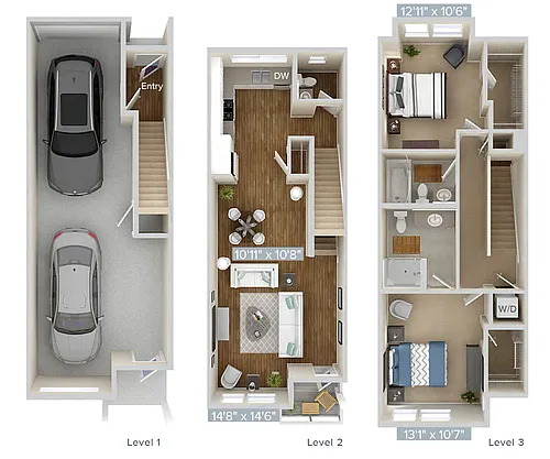 Floor plan B10T-1267