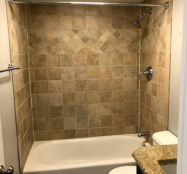 Hallway bathroom