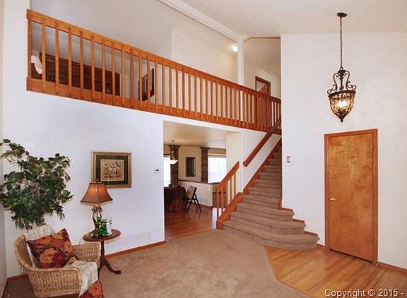 Living room and loft