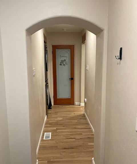 First view back door