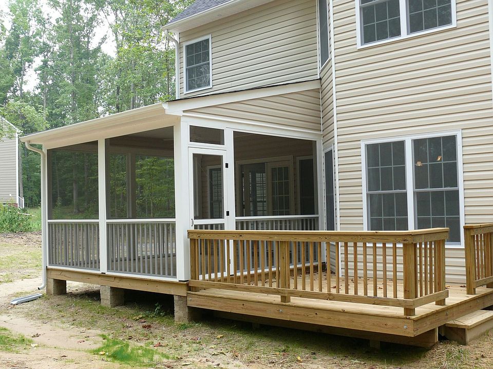 The Screen Porch and Deck