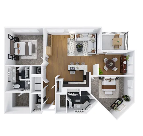 Floor plan B10C