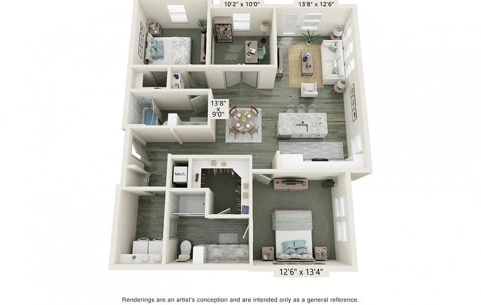 Floor plan B3